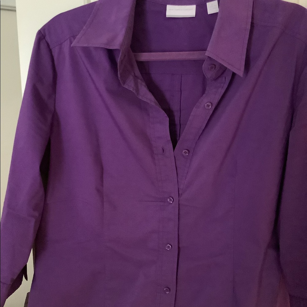 XL 3/4 sleeve New York & Co shirt